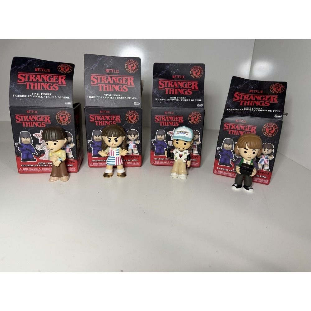 Funko Stranger Things‎ Mystery Minis Vinyl Figures Lot w Boxes Netflix